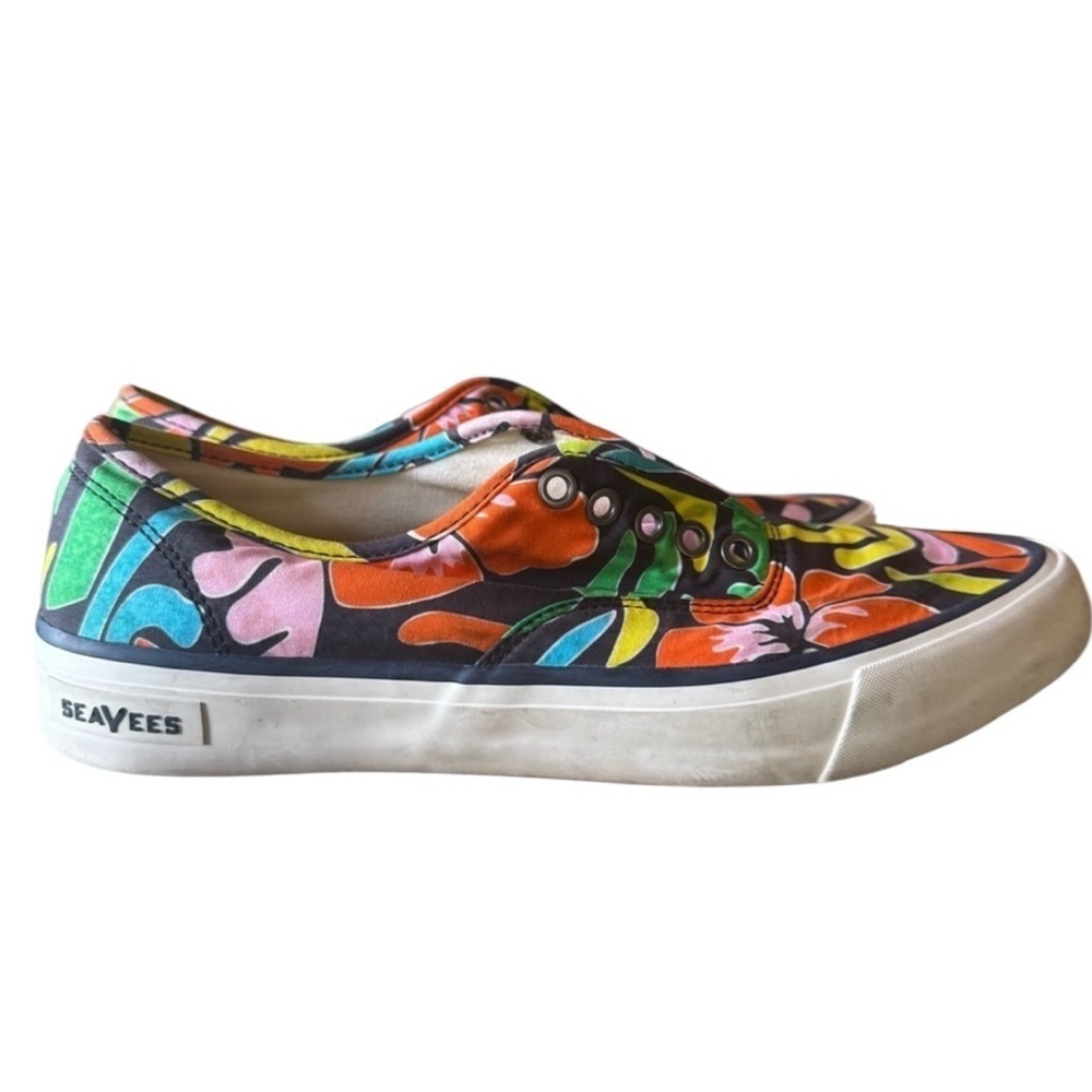 SeaVees legend Hoffman men’s floral sneaker size 9 good condition - Picture 1 of 10